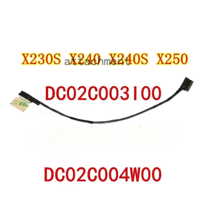 ƮϿ LCD LED EDP ̺,  ũе X240 X240S X250 X260 X270 DC02C003I00 DC02C004W00 HD ÷ ,  ̺